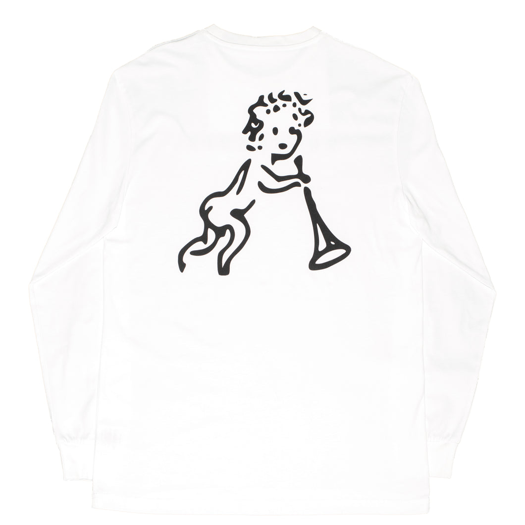 CHERUB O.G LS T-SHIRT WHITE